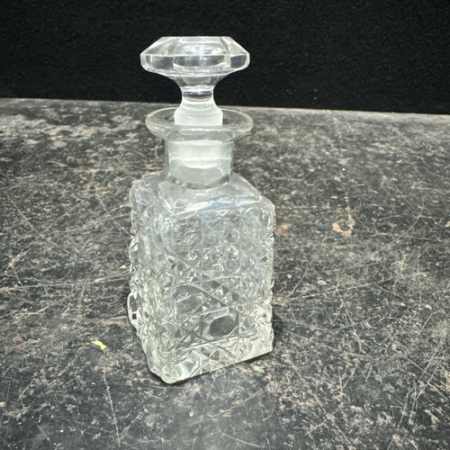 Small vintage glass - small, decanter