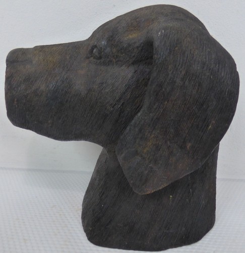 Labrador dog head - head, sculpture