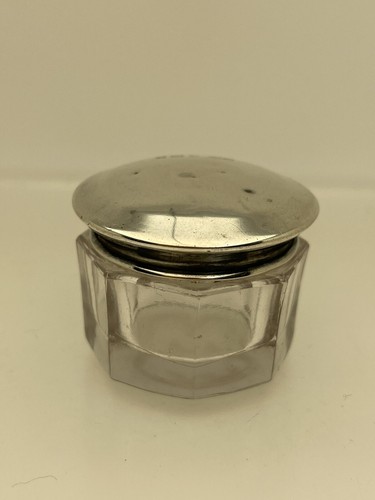 Antique sterling silver lid - sterling,