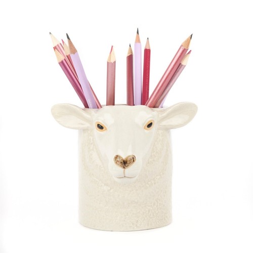 Quail ceramics pencil pot - quail,