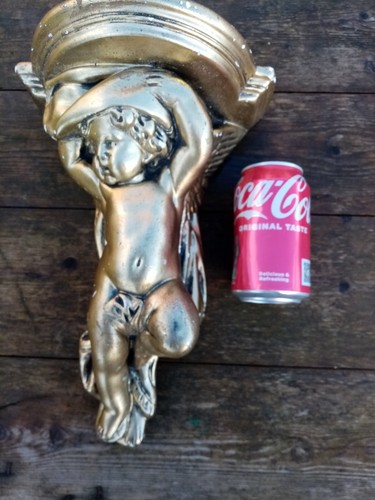 Vintage gilt gold plaster - gilt, /