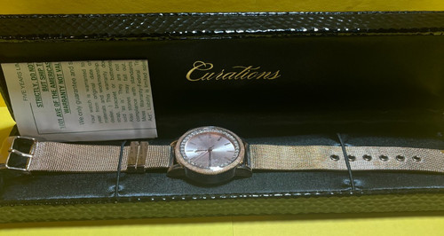 Curations gold tone dial - curations,
