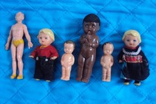 VINTAGE DOLLS HOUSE DOLLS TLC