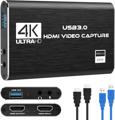 Audio video capture card - 4k,