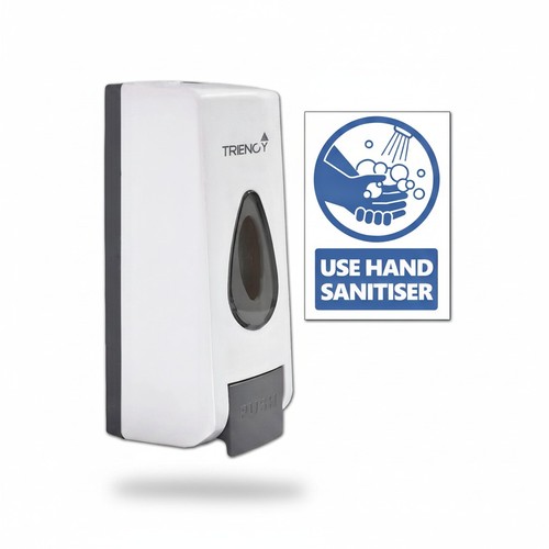 Wall mounted hand sanitizer - hand,