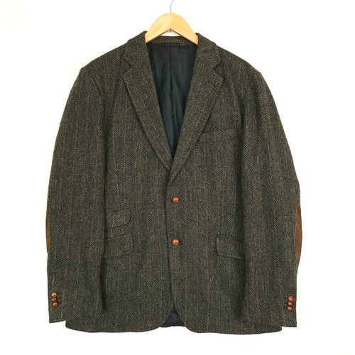 Harris tweed blazer - tweed, 44l