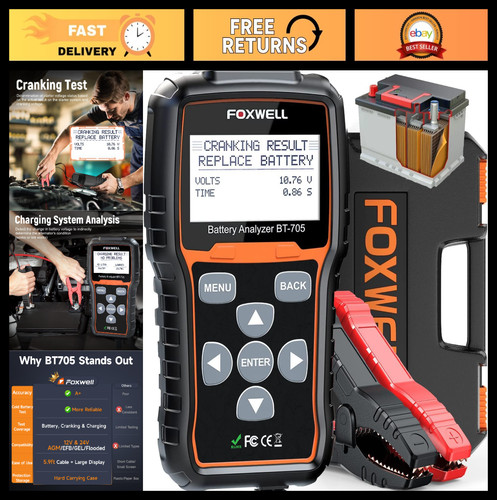 Car battery tester - tester, 12v