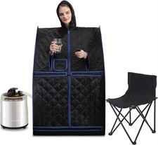 Portable Steam Sauna Tent w/