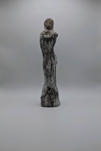 Concrete female figure - concrete,