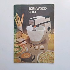 Kenwood chef A901 instruction