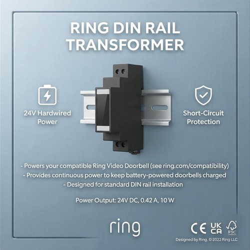 Ring din rail transformer - ring,