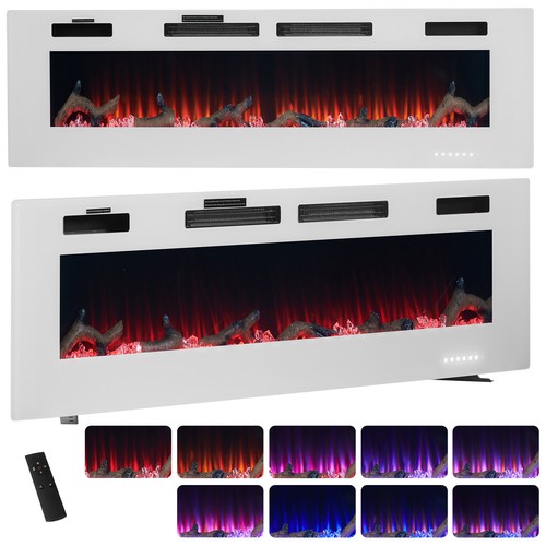 Electric fireplace wall - electric,