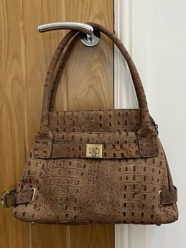 Vintage brown leather - brown,