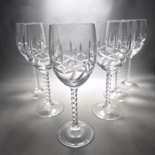 Twisted stem cut crystal - 6x,