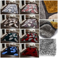 FLUFFY LARGE SHAGGY RUGS FOR LIVING ROOM FOR BEDROOM KIDS ROOM KITCHEN 3D CARPET