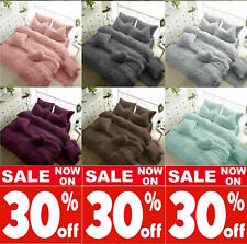 Teddy Bear Fleece Duvet Cover