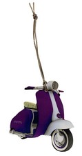 Purple Lambretta Scooter Christmas Tree Decoration - Lambrettas MS18-D