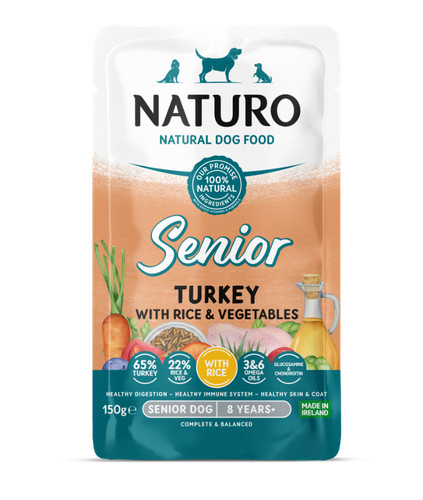 Naturo senior turkey with - naturo, rice