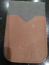 Jack Wills Glasses Case  Green And Brown leather and cotton