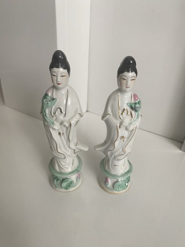 Chinese porcelain figurines - chinese, x2