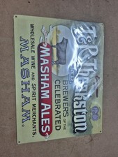 Metal British Beer Sign (Theakstons)