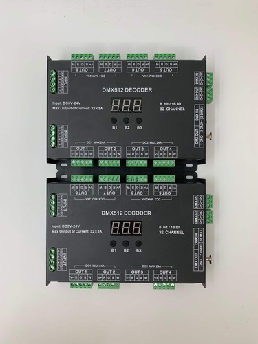 Dmx512 decoder channel - dmx512, decoder,