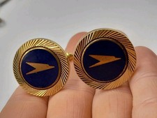 Pair Of Vintage Gents Gold