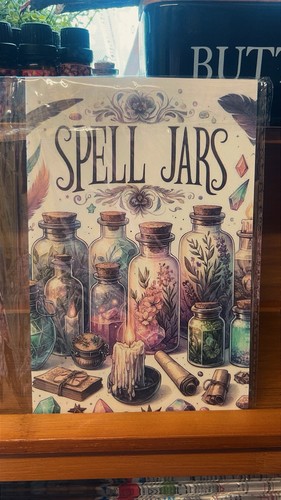 Sealed new spell jar recipie - new,