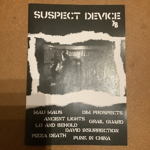 Suspect device punk fanzine - -,