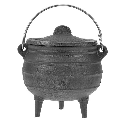 Cauldron cooking pot cast iron - pot,