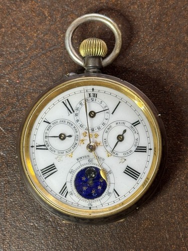Antique triple date - triple, phase