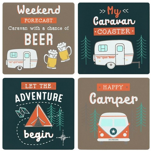 Drinks coaster open - coaster, road