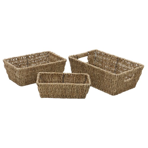 Jvl seagrass hand woven set - hand,