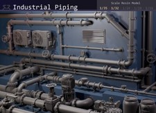 Industrial Piping (pipes) - all scales resin model