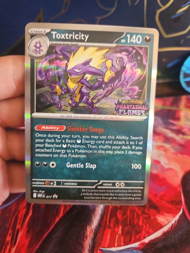 Pokemon tcg toxtricity mep - pokemon,