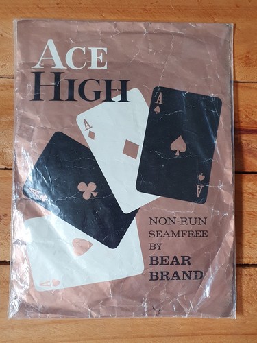 Vintage bear brand ace high - brand,