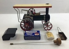 Mamod Steam Tractor-Model TE1A with Accessories and Fuel Tablets-Untested