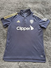 Leeds United FC Centenary 2019/20 Adidas Training Polo Shirt - Large.