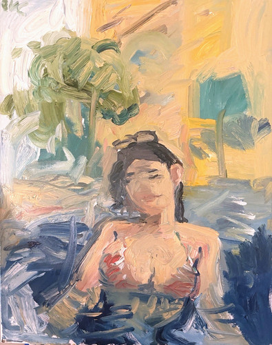 Portrait landscape cubism - in,