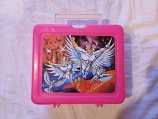 SILVERHAWKS BOOTLEG/KNOCK-OFF Lunch Box W/Flask Vintage 1980s Cartoon