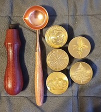 Wax Seal Set In Brass Never