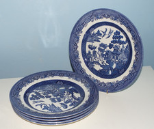 SET OF 5 CHURCHILL Blue &