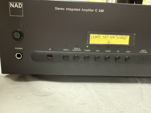 Nad 340 stereo - c,