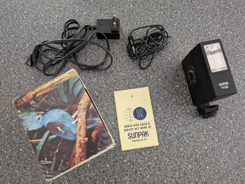 Sunpak gx33 flash unit - flash,