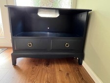 Stag TV Stand Unit with 2 Drawers  In Blue