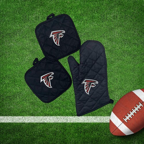 Atlanta falcons 3pcs oven mitt - falcons,