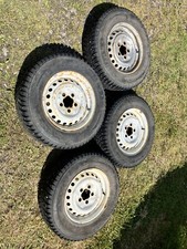 VW Bay Window Camper / Bus 5 X 112 Bolt Pattern Wheels With Studded Winter Tyres