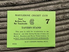 1994-2000 MARYLEBONE CRICKET