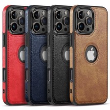 Luxury Leather Case For iPhone