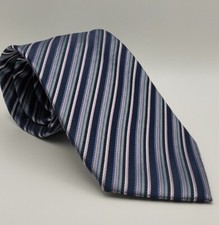 Thomas Nash Tie Blue And Pink